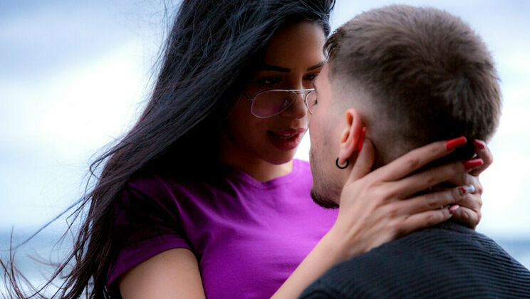 [SexArt] - Striptease on the Beach with Julia - Julia De Lucia - Chris Torres