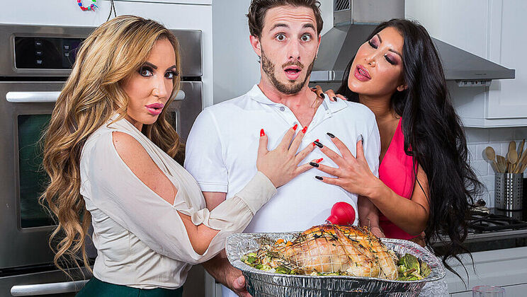 [MyFriend'sHotMom] - Enhanced Body, Big Tits, and a Threesome with Richelle Ryan - August Taylor - Richelle Ryan - Lucas Frost