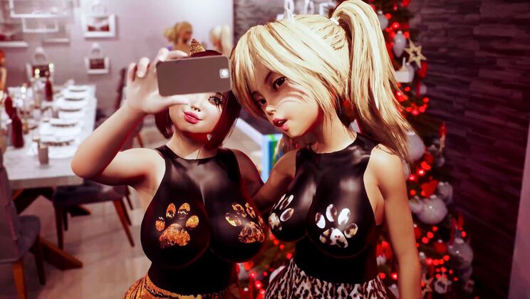 [Futanarica] - Christmas Anal Frenzy