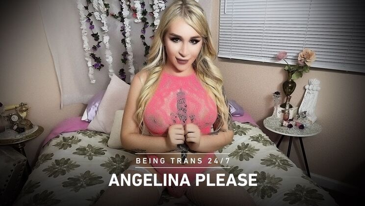 [Transfixed] - Stockings and Fishnet: Angelina's Show - Angelina Please - Kaiia Eve