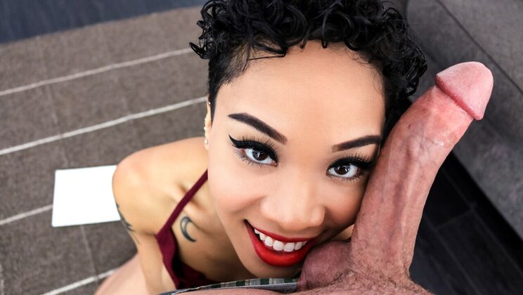 [PropertySex] - Doggystyle Fucking with Asian Tattooed Babe - Honey Gold