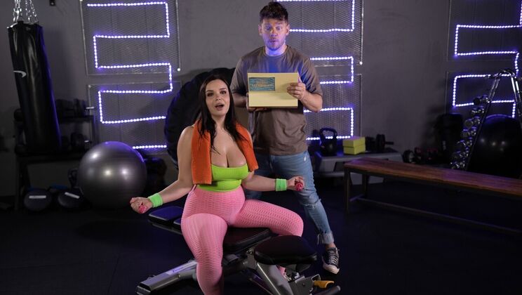 [FakeHubOriginals] - Big Tits and Big Ass Brunette Fucked in Gym