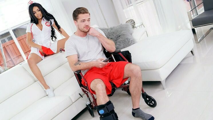 [IKnowThatGirl] - Kyle Mason and Aaliyah Hadid in a Naughty Nurse Scene - Aaliyah Hadid - Kyle Mason