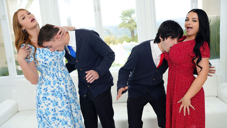 [MomSwap] - Swag Sex Swap - Skylar Snow - Payton Preslee - Elias Cash - Parker Ambrose