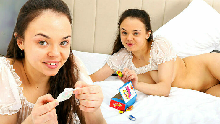 [ClubSweethearts] - Brunette Teen Babe Masturbates with Bubble Gum Clit - Mia Grandy