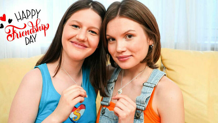 [ClubSweethearts] - Teen European Lesbians Get Intimate