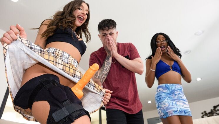 [Brazzers] - Brunette Lacey London Gets Spanked And Fucked - Lacey London - April Olsen