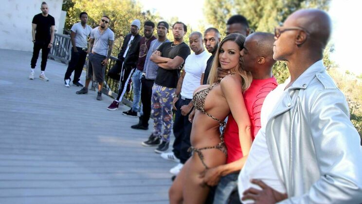 [InterracialBlowbang] - Brooklyn Chase in a Big Tits and Facial Scene - Brooklyn Chase - Ricky Johnson - Eddie Jaye - Donny Sins - Sean Michaels - Jax Slayher - Slim Poke - Jack Blaque - John Long - Dirk Huge - Chris Cock - Derek Davis - Jordan Striker