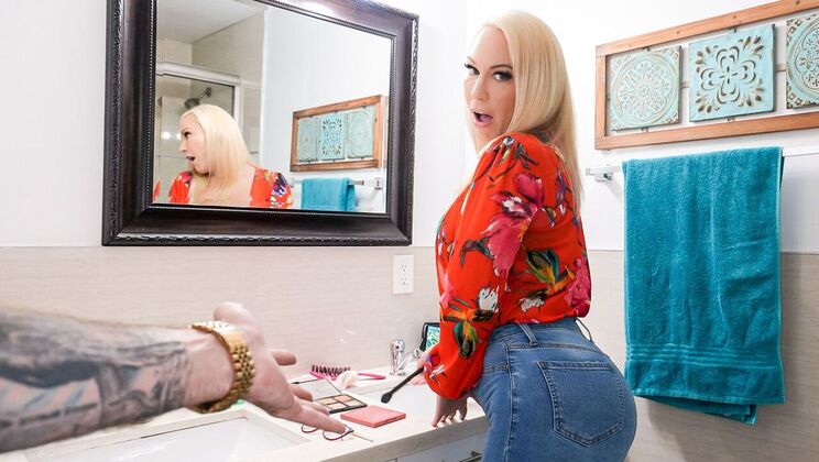 [MyPervyFamily] - Big Cock and Big Tits in Steamy Encounter