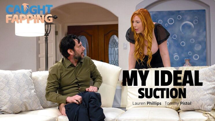 [CaughtFapping] - Tommy Pistol Ejaculates on Lauren Phillips' Big Tits - Tommy Pistol - Lauren Phillips