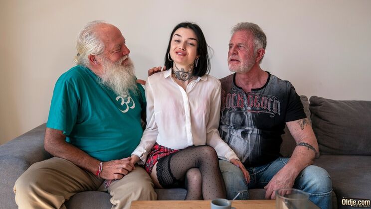 [Oldje] - Petite Maid's Big Orgasms - Bruno - Chel - Snow DeVille