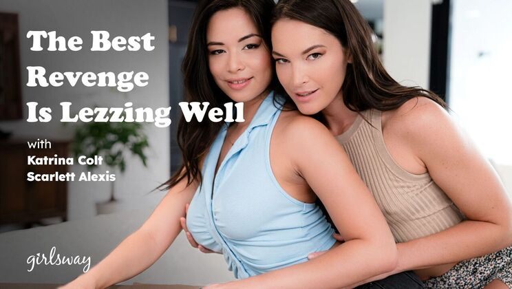 [Girlsway] - Pussy Licking and Face Sitting: A Must See - Scarlett Alexis - Katrina Colt