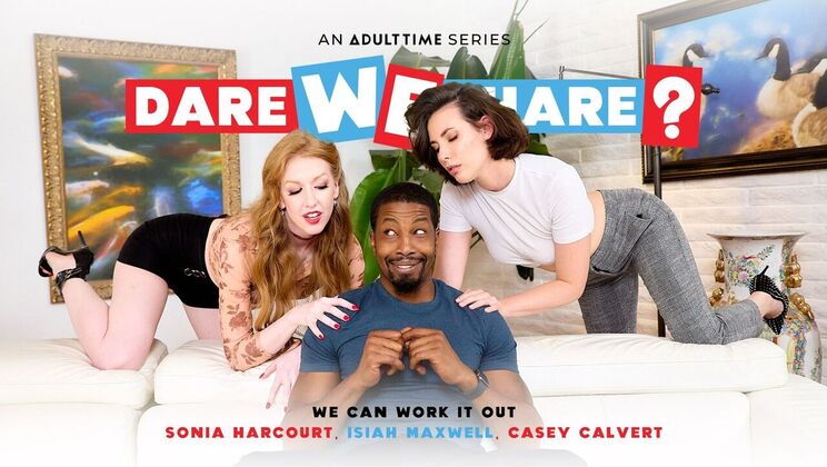 [RedHeadCollection] - Threesome Spanking and Face Sitting Frenzy - Casey Calvert - Isiah Maxwell - Sonia Harcourt