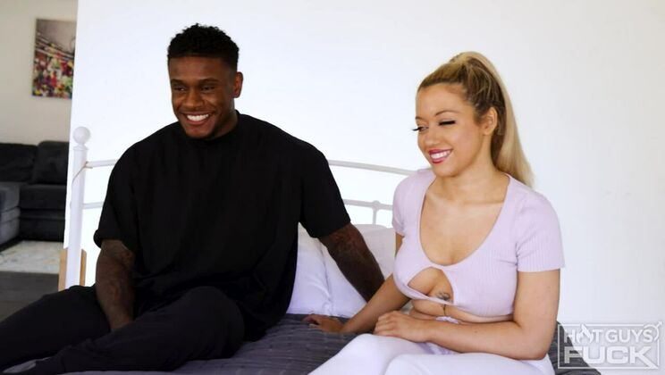 [HotGuysFuck] - Calvin Beckham's BBC Conquers Francesca Rossi's Desires