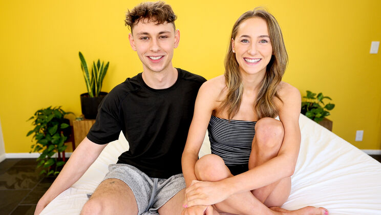 [HotGuysFuck] - Blonde Slut Madison Peach Loves Doggystyle Fucking - Madison Peach - Dallas Diamond