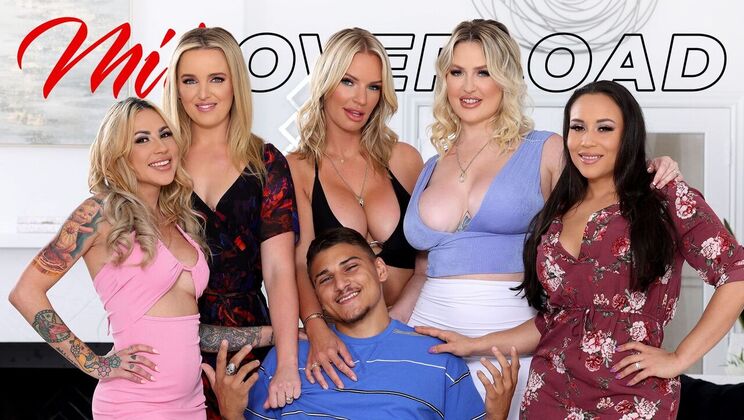 [MILFOverload] - Stuck in Gangbang