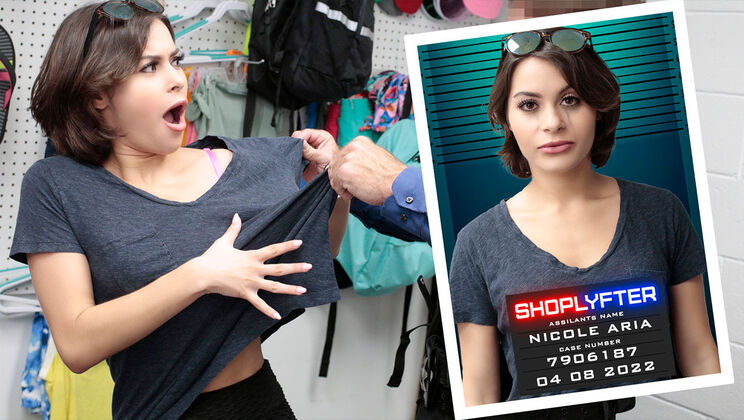 [Shoplyfter] - Justin Magnum Fucks Nicole Aria's Ass Hard