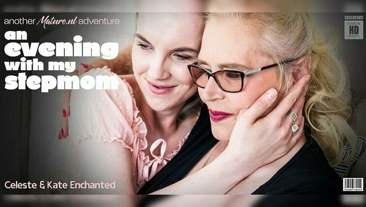 [Mature.nl] - Hot Blonde Celeste and Teen Kate Enjoy Fingering Each Other