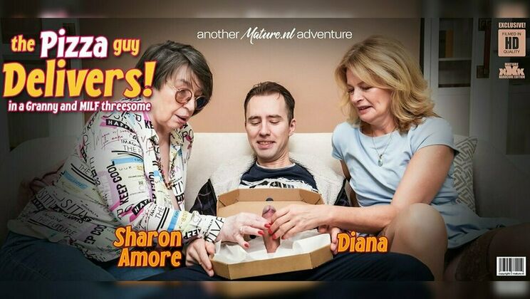 [Mature.nl] - Granny Sharon Amore and Blonde MILF Diana in Threesome - Diana - Ray Adler - Sharon Amore