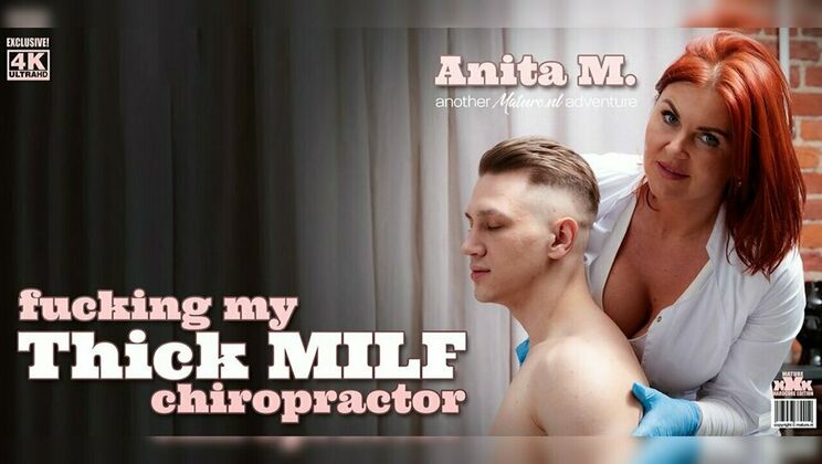 [Mature.nl] - Anita, The MILF Chiropractor, Loves Blowjob Patients - Steve - Anita M.