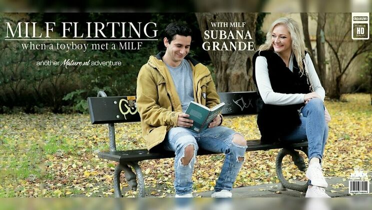 [Mature.nl] - Subana Grande, a Sexy Blonde MILF, Enjoys Doggystyle with Toyboy