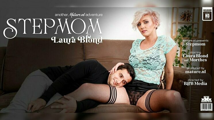 [Mature.nl] - Fucking My Hot Blonde Stepmom Laura at Home