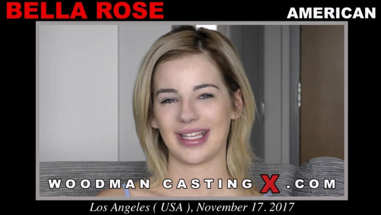 [WoodmanCasting] - Bella Rose Gets Cumshot - Bella Rose