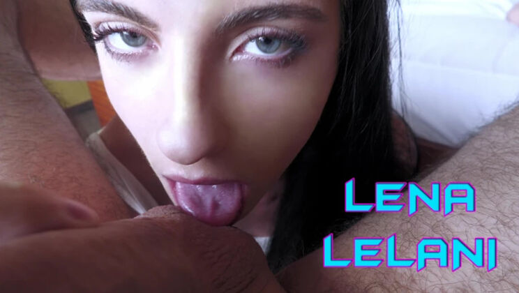 [WakeupnFuck] - Lena Lelani's Striptease and Blowjob - Lena Lelani