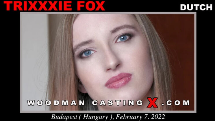 [WoodmanCasting] - Trixxxie Fox's Spanking and Rimming Fun - Trixxxie Fox