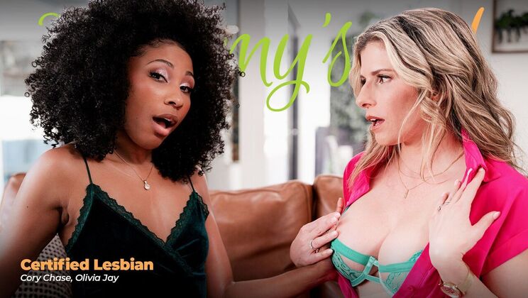 [Girlsway] - MILF Lesbian Tease - Cory Chase - Olivia Jay