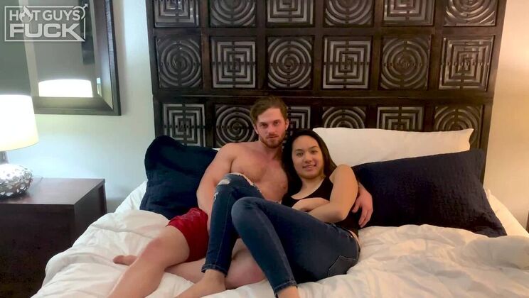 [HotGuysFuck] - Long Haired Kendall James Enjoys Savage Sex with Dustin Hazel - Kendall James - Dustin Hazel