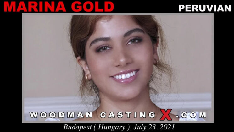 [WoodmanCasting] - Marina Gold Gets Naughty