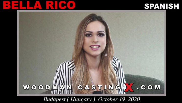 [WoodmanCasting] - Blonde Beauty Bella Rico Gets Down