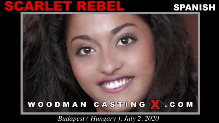 [WoodmanCasting] - Latina Beauty Offers Deepthroat Delights - Scarlet Rebel