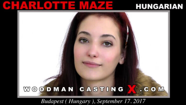 [WoodmanCasting] - Young Charlotte Maze Tattooed and Sassy - Charlotte Maze