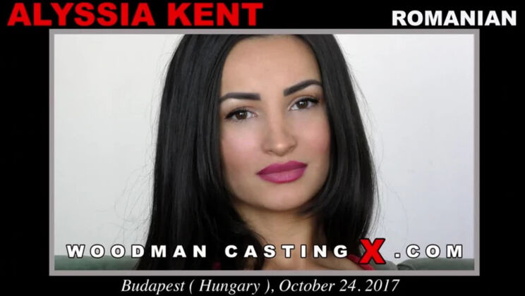 [WoodmanCasting] - Tattooed Alyssia Kent's Casting with Big Tits and Cute Face - Alyssia Kent