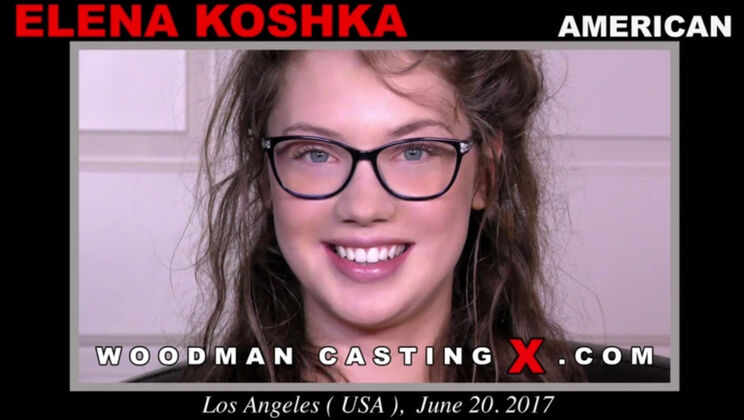 [WoodmanCasting] - Elena Koshka: Shaved, Small Tits, and Beautiful - Elena Koshka
