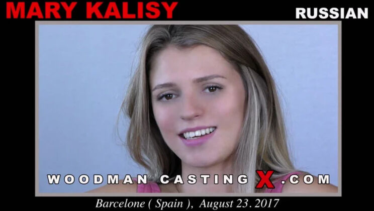 [WoodmanCasting] - Cumshot on Mary Kalisy's Hairy Pussy - Mary Kalisy