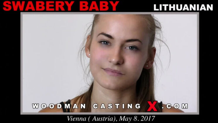 [WoodmanCasting] - Swabery Baby Anal Casting - Swabery Baby