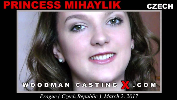 [WoodmanCasting] - Princess Mihaylik in Tight Hotel Room with DP - Princess Mihaylik