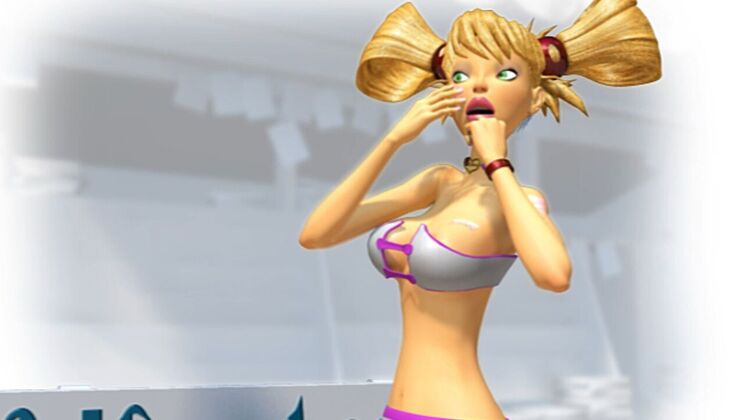 [AdultTimeAnimation] - Mrs Doe Performs in Public: Big Blonde Tits at Cab Corner - Franceska Jaimes