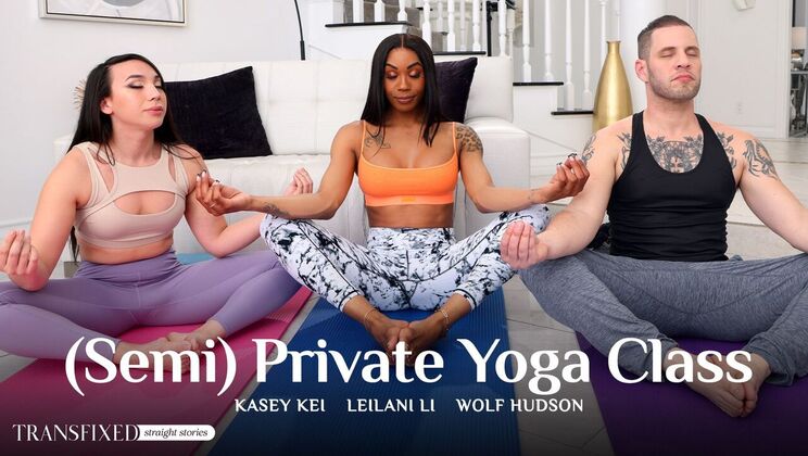 [Transfixed] - Fitness Shemale Gets Fucked Hard - Wolf Hudson - Kasey Kei - Leilani Li
