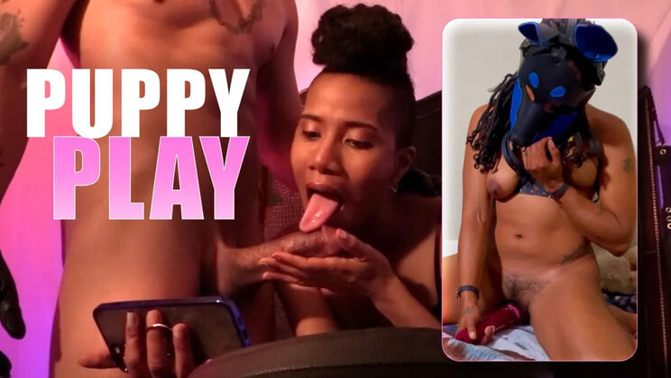 [KinkyBites] - King Noire And Jet Setting Jasmine's Tattooed Love - Jet Setting Jasmine - King Noire - Halo