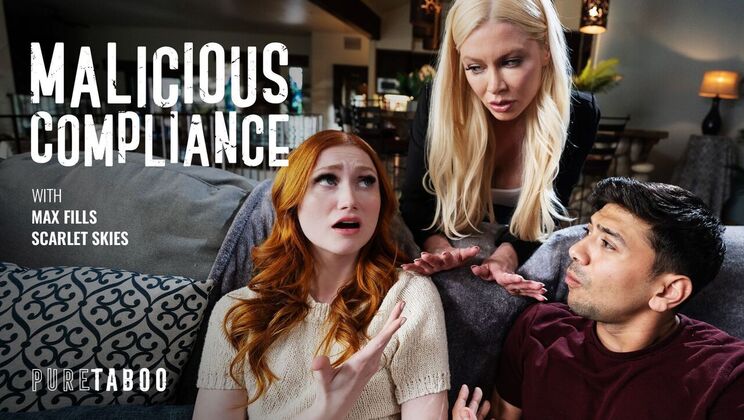 [PureTaboo] - Teen Stepsister Sucks Stepbrother's Dick - Scarlet Skies - Max Fills