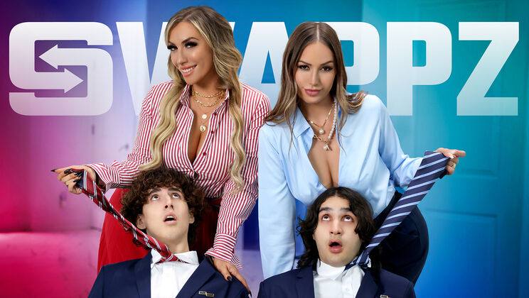 [MomSwap] - Desiree Dulce and Mia James Share a Naughty Moment with Elias - Desiree Dulce - Elias Cash - Mia James - Dylan Ledger