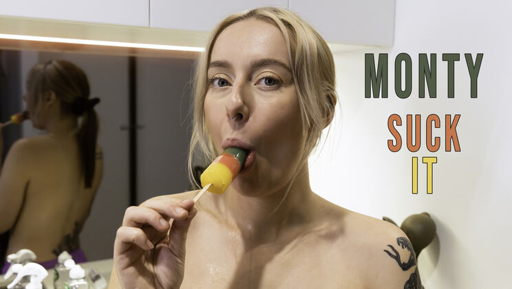 [GirlsOutWest] - Petite Blonde Monty Gives a Hot Solo Show - Monty