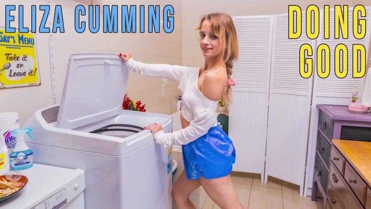 [GirlsOutWest] - Solo Eliza Cumming's Masturbation - Eliza Cumming