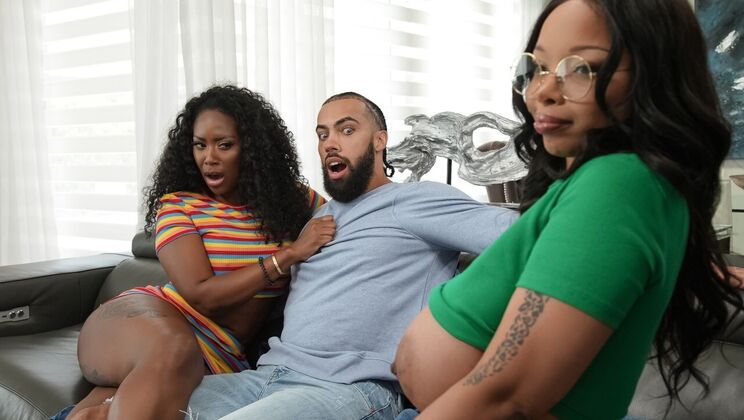 [RKPrime] - Reverse Cowgirl and Missionary with a Busty Babe