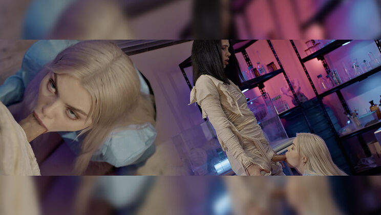 [FutanariXXX] - Petite Blonde's Naughty Secret - Alyssa Bounty - Ashby Winter