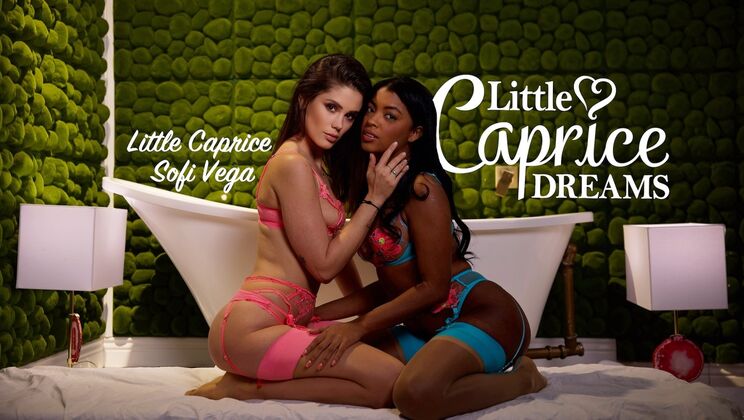 [CapriceDivas] - Latina and Ebony Lesbian Frenzy - Sofi Vega - LittleCaprice